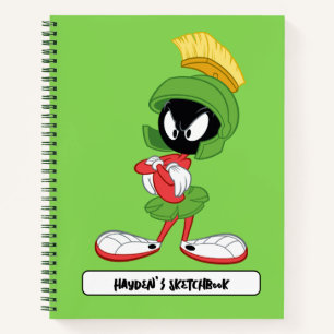 MARVIN THE MARTIAN™ Zeichnend Waffen Notizbuch