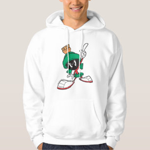 MARVIN THE MARTIAN™ zeigt nach oben Hoodie