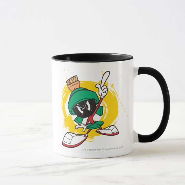 MARVIN THE MARTIAN™ zeigt nach oben Tasse (Rechts)