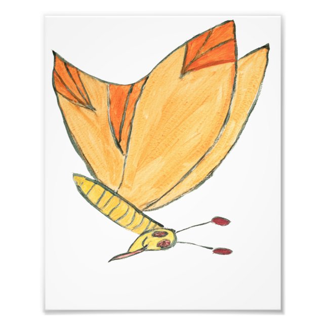 Marvin the Moth Fotodruck (Vorne)