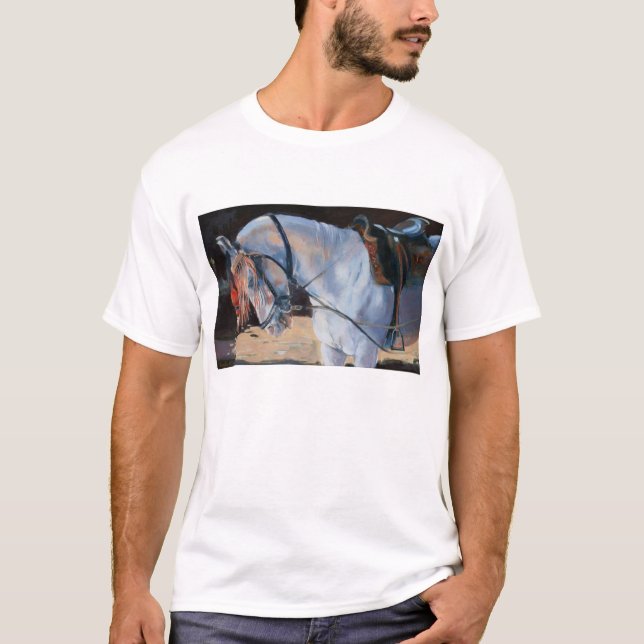 Marwari Pferd Rajasthan 2010 T-Shirt (Vorderseite)