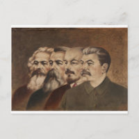 Marx, Engels, Lenin und Stalin