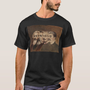 Marx, Engels, Lenin und Stalin T-Shirt