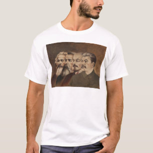 Marx, Engels, Lenin und Stalin T-Shirt