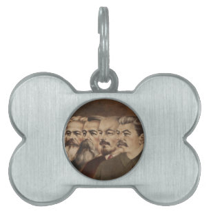 Marx, Engels, Lenin und Stalin Tiermarke