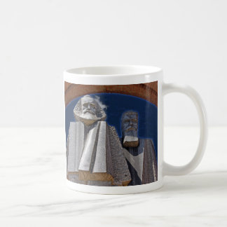 Marx und Engels Kaffeetasse