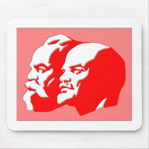Marx und Lenin Mousepad