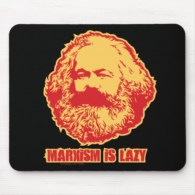 Marxismus ist faul mousepad (Vorne)