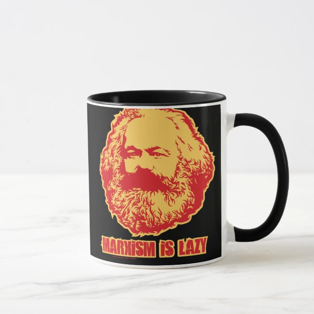 Marxismus ist faul tasse (Rechts)