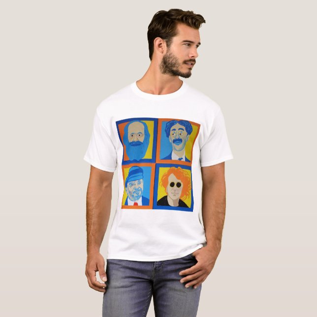 Marxismus-Lennonism T-Shirt (Vorne ganz)