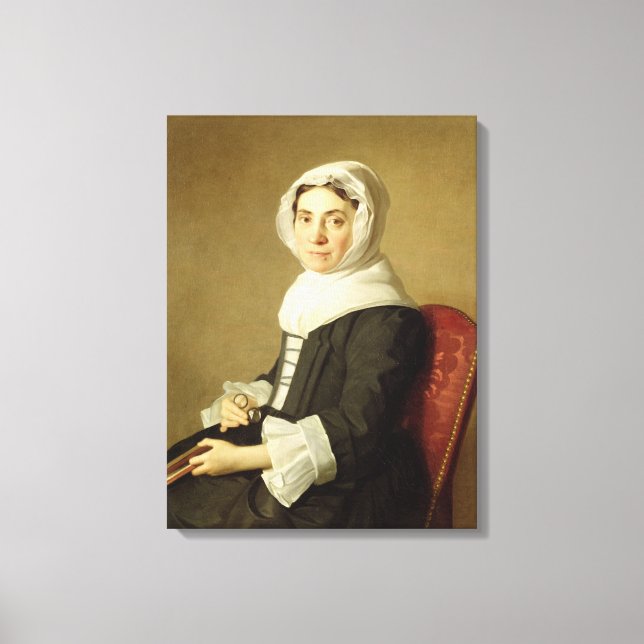 Mary Adam, 1754 Leinwanddruck (Vorderseite)