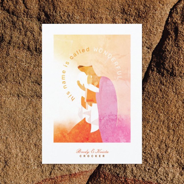 Mary and Baby Jesus Christmas Feiertagskarte (Von Creator hochgeladen)