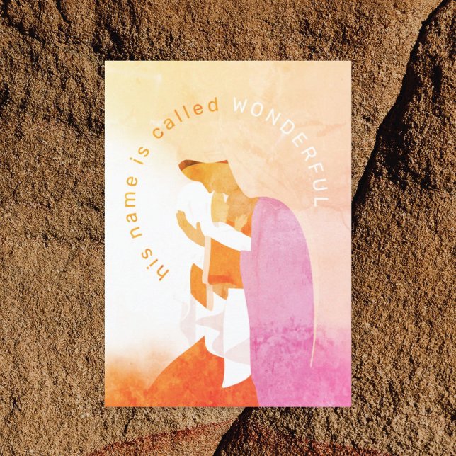 Mary and Baby Jesus Christmas Karte (Von Creator hochgeladen)