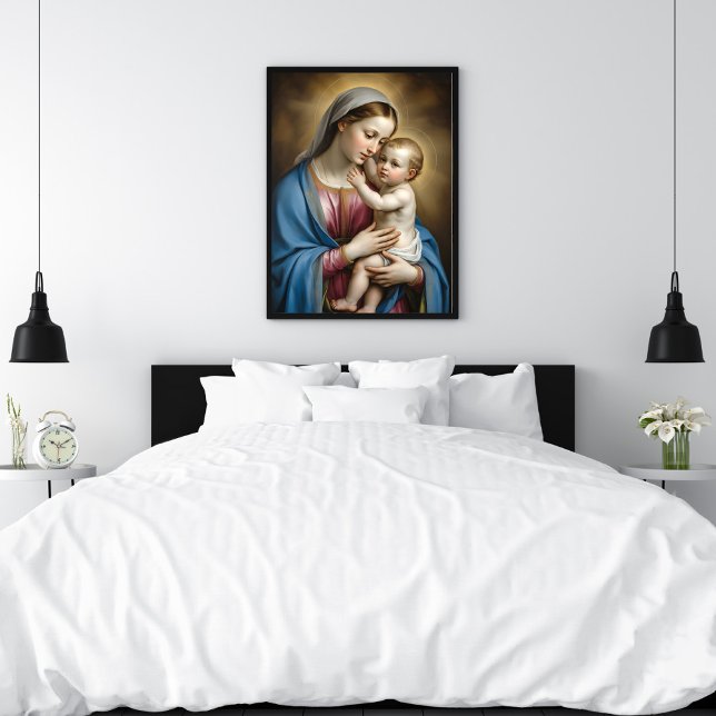 Mary And Baby Jesus Poster (Von Creator hochgeladen)