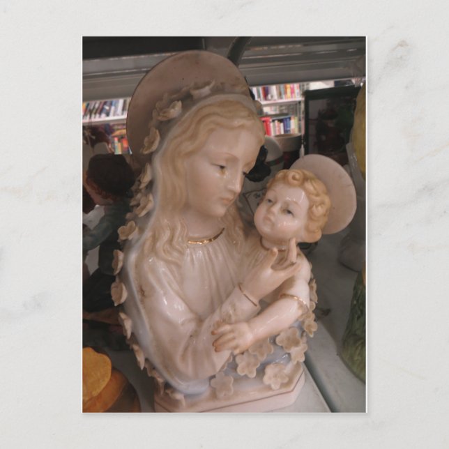 Mary and Christ Child Postkarte (Vorderseite)