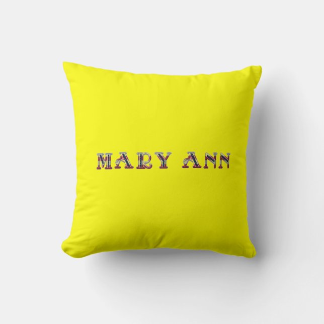 Mary Ann American MoJo Pillow Kissen (Vorderseite)