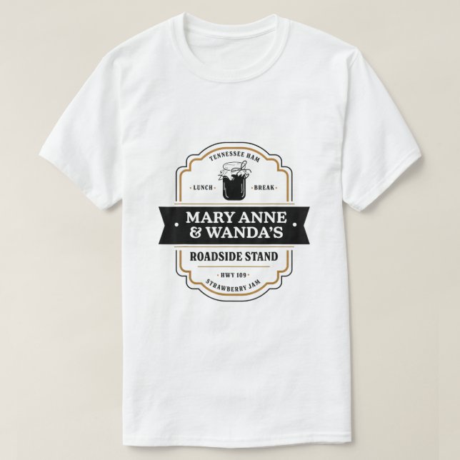 Mary Anne und Wanda Bauern Markt Tennessee ham T-Shirt (Design vorne)