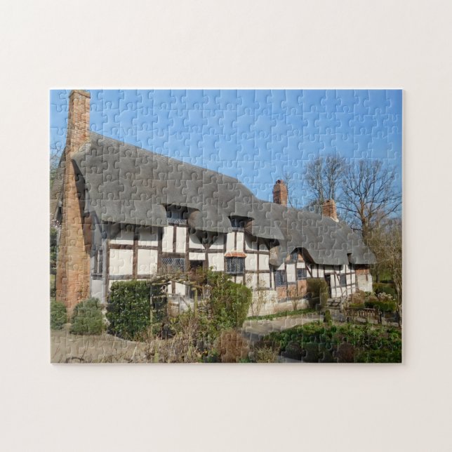Mary Arden Hütte Stratford upon Avon. Puzzle (Horizontal)