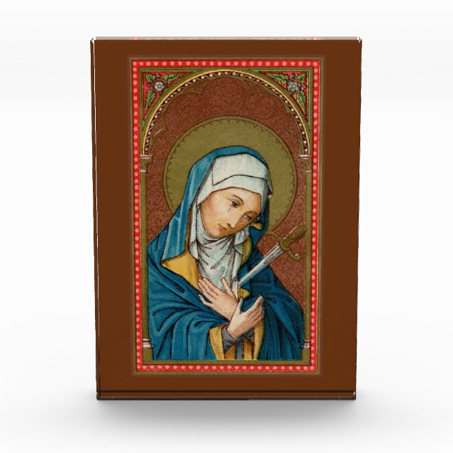 Mary as Mater Dolorosa (Mother of Traurows) (SAU20 Fotoblock (Vorderseite)