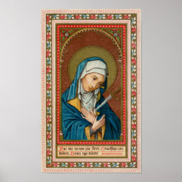 Mary as Mater Dolorosa (Mother of Traurows) (SAU20 Poster