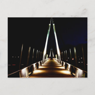 Mary Ave. Footbridge, Cupertino, CA Postkarte