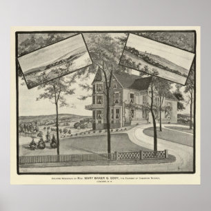 Mary Baker Eddy Residenz Poster