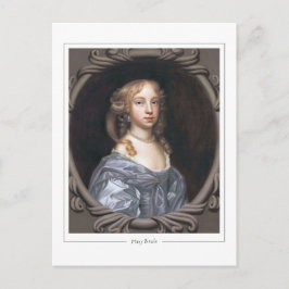 Mary Beale #2 - Fine Art Postcard Postkarte