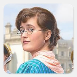 Mary Bennet Quadratischer Aufkleber
