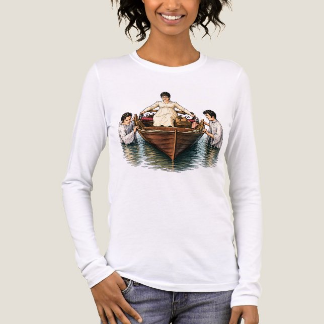 Mary Bennets ultimative Bootsfahrt  Tri-Blend Shirt (Vorderseite)