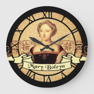 Mary Boleyn Große Wanduhr