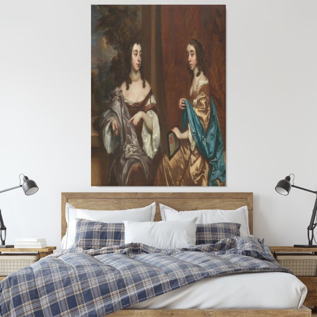 Mary Capel (1630–1715), Later Duchess of Beaufort Leinwanddruck (Insitu (Schlafzimmer))