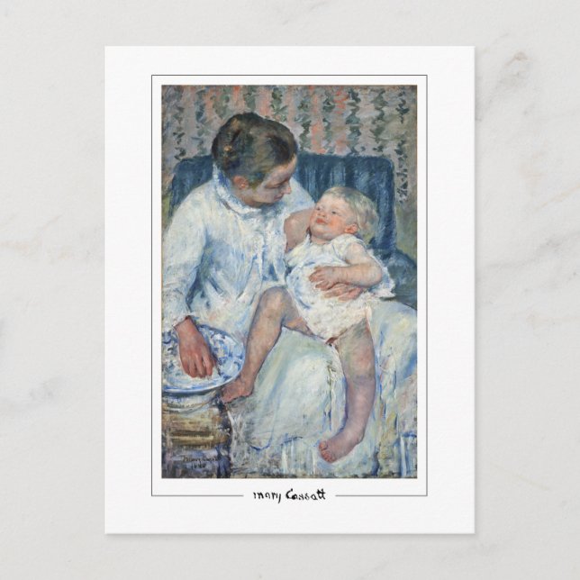 Mary Cassatt #11 - Fine Art Postcard Postkarte (Vorderseite)