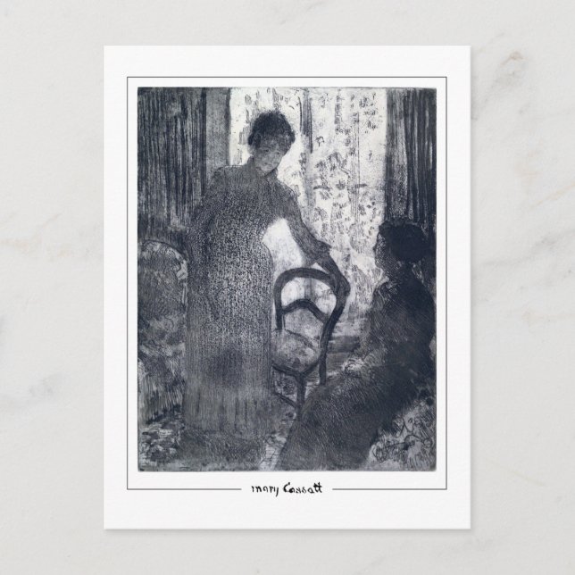 Mary Cassatt #359 - Fine Art Postcard Postkarte (Vorderseite)