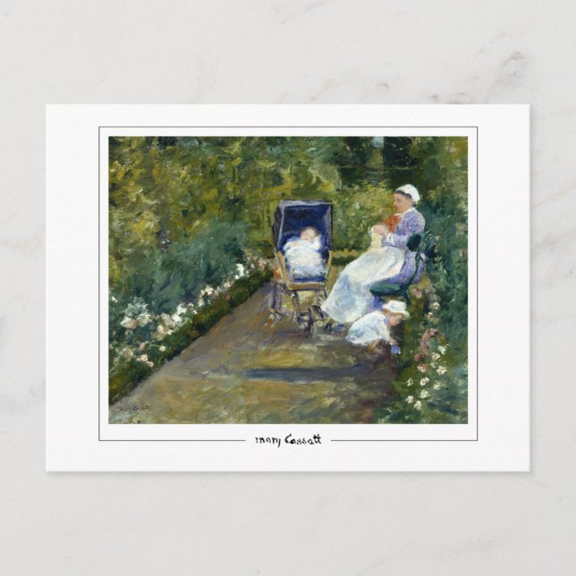 Mary Cassatt #5 - Fine Art Postcard Postkarte (Vorderseite)