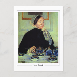 Mary Cassatt #72 - - Fine Art Postcard Postkarte