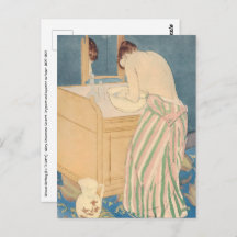 Mary Cassatt - Badegewässer für Frauen