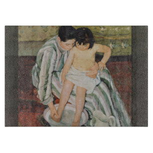 Mary Cassatt Child's Bath Painting Schneidebrett
