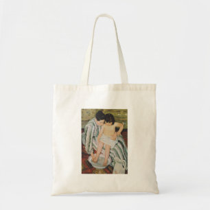 Mary Cassatt Child's Bath Painting Tragetasche