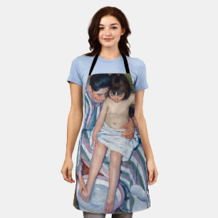 Mary Cassatt - Das Kinderbad / das Bad Schürze