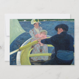 Mary Cassatt - Das Party für Boote Einladung