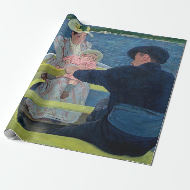 Mary Cassatt - Das Party für Boote Geschenkpapier (Ungerollt)