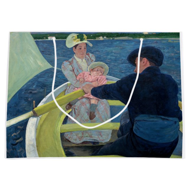 Mary Cassatt - Das Party für Boote Große Geschenktüte (Vorderseite)