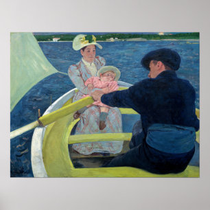 Mary Cassatt - Das Party für Boote Poster