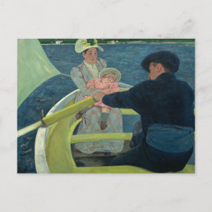 Mary Cassatt - Das Party für Boote Postkarte