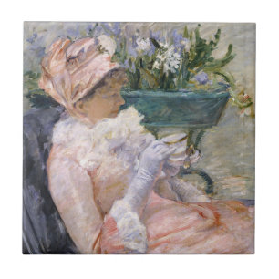 Mary Cassatt - Der Cup der Tee Fliese