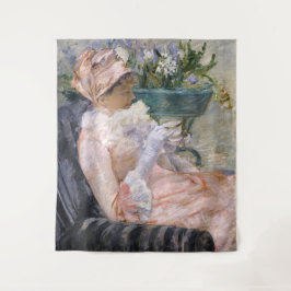 Mary Cassatt - Der Cup der Tee Wandteppich