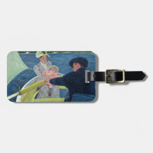Mary Cassatt - Die Bootsfahrt Gepäckanhänger