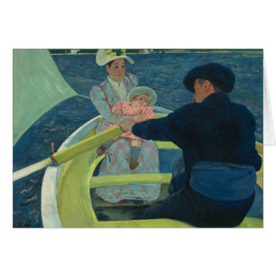 Mary Cassatt Die Bootsfahrt Impressionistische Kun