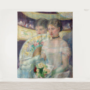 Mary Cassatt - Die Loge Wandteppich