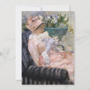 Mary Cassatt - Die Tasse Tee Einladung